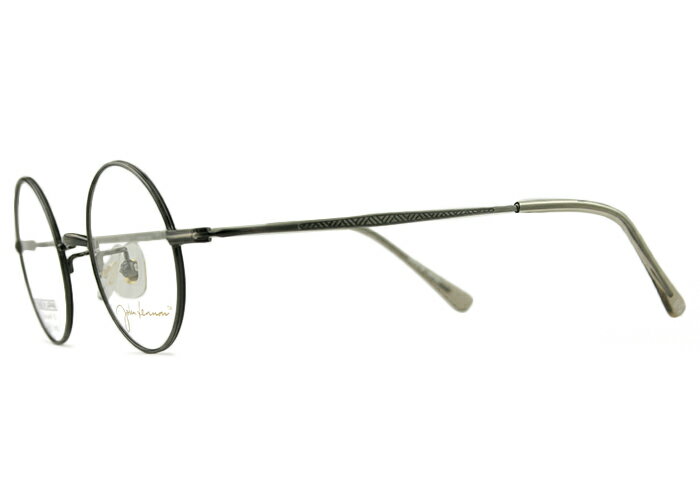 ジョンレノン John Lennon JL-1107 ラウンド フルリム 日本製 チタン 伊達 度付き 老眼鏡 遠近両用 フレーム レトロ アンティーク 丸 メガネ めがね 眼鏡 新品 送料無料 43□22