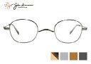 ジョンレノン John Lennon jl-1132 41□24 ウェリントン フルリム チタン 一山 鼻パットなし 日本製 伊達 度付き レトロ アンティ-ク 老眼鏡 遠近両用 メガネ めがね 眼鏡 新品 送料無料