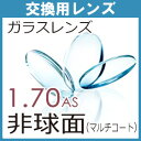 交換用 ガラス 屈折率 1.70AS 薄型 非球面 高アッベ数 52 レンズ(2枚、1組)レンズ交換