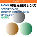 【レンズ交換 フレーム持ち込み交換用】 HOYA 可視光調光 遠近両用レンズ (2枚一組) センシティ ダーク SENSITY DARK センシティ シャイン ...