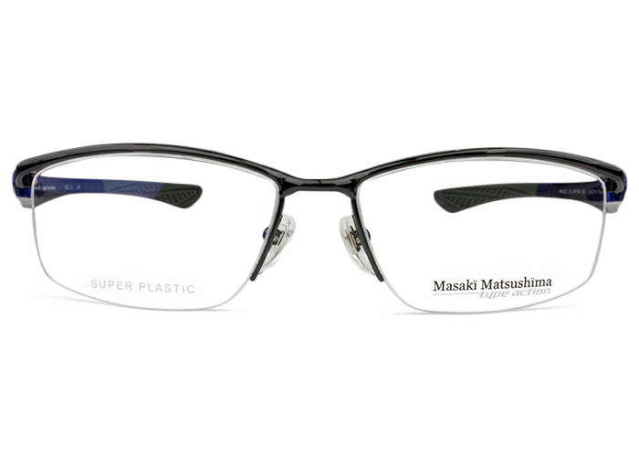 マサキマツシマ MASAKI MATSUSHIMA mfs-128 c.3 ガンメタル/ネイビーパール 伊達 メガネ めがね 眼鏡 度付き メンズ レディース 新品 送料無料
