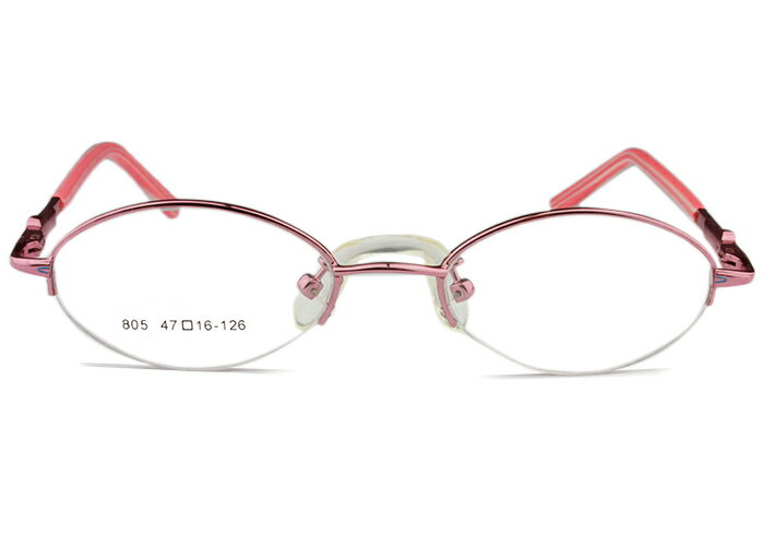 Rakuten - アイカフェ EYE CAFE 805 ピンク メガネ めがね 眼鏡 伊達 度付き 新品 送料無料