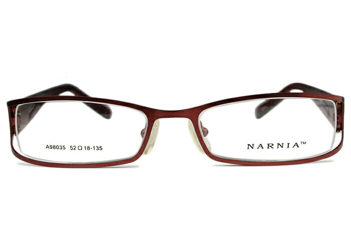 アイカフェ EYE CAFE a98035 c.06 r42 ブラウン メガネ めがね 眼鏡 伊達 度付き 新品 送料無料