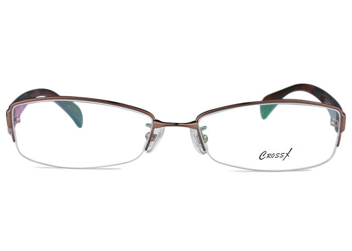 Rakuten - アイカフェ EYE CAFE cx1017 c.2 r26 ブラウン メガネ めがね 眼鏡 伊達 度付き 新品 送料無料