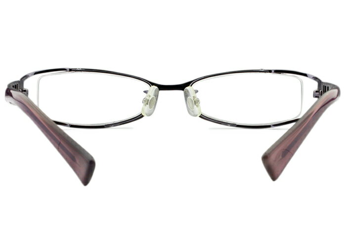 アイカフェ EYE CAFE ks-649 c.3 29 パープル フルリム メガネ 鼻パッド付 めがね 眼鏡 伊達 度付き 新品 送料無料