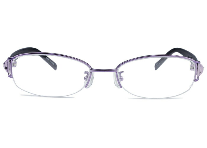 RENOMA - アイカフェ EYE CAFE lv-1187 c.4 r44 パープル メガネ めがね 眼鏡 伊達 度付き 新品 送料無料