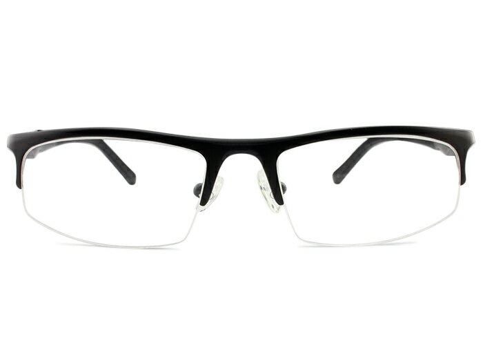 Rakuten - アイカフェ EYE CAFE ogb228 m001 ブラック 6カーブ 軽量 メガネ めがね 眼鏡 伊達 度付き 新品 送料無料 55□18