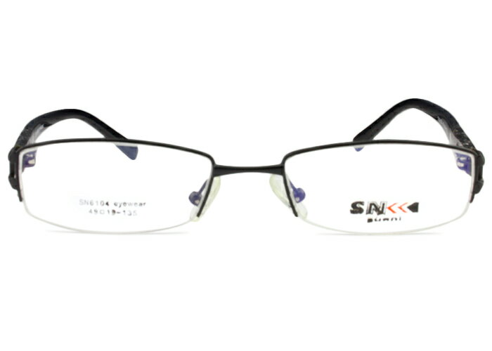 Rakuten - アイカフェ eye cafe sn6104 bl ブラック メガネ 伊達 眼鏡 メンズ レディース 新品 送料無料