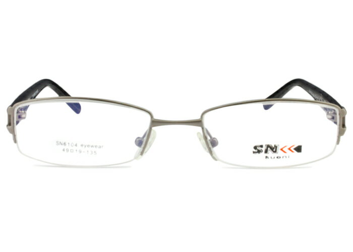 Rakuten - アイカフェ eye cafe sn6104 g ガンメタル メガネ 伊達 眼鏡 メンズ レディース 新品 送料無料