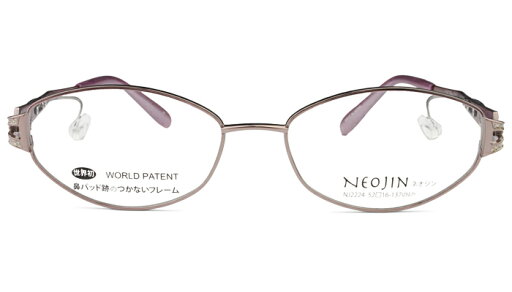 ネオジン NEOJIN nj2224 c.20 ピンク 鼻パッドなしメガネ ない サイドパッド メガネ 眼鏡 チタン 軽量 新品 老眼鏡 遠近両用 送料無料 ネオジン NEOJIN nj2224 c.20 ピンク 鼻パッドなしメガネ ない サイドパッド メガネ 眼鏡 チタン 軽量 新品 老眼鏡 遠近両用 送料無料