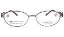 ネオジン NEOJIN nj2229 c.30 バイオレット 鼻パッドなしメガネ サイドパッド メガネ 眼鏡 遠近両用 新品 送料無料 52サイズ