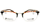 ネオジン NEOJIN nj3106 c.20 デミブラウン 鼻パッドなし サイドパッド 伊達 メガネ めがね 眼鏡 メンズ レディース 新品 送料無料 53□...