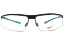 ナイキ NIKE 7071/3 軽量 VORTEX 伊達 鼻パッド 度付き メガネ めがね 眼鏡 メンズ レディース ハーフリム ラバー 新品 送料無料 59□14 nk(4)