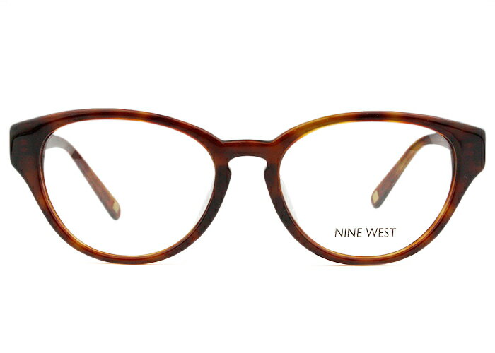 RENOMA - ナインウエスト NINE WEST NW5095AF 233 ブラウンデミ 伊達 度付き メガネ 新品 送料無料 めがね 眼鏡 51□17