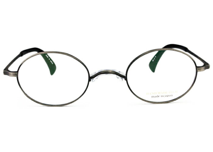 ノヴァ NOVA H-3108 c.7 nov6 アンティークシルバー 一山 老眼鏡 遠近両用 伊達 メガネ 度付き メンズ レディース 新品 送料無料