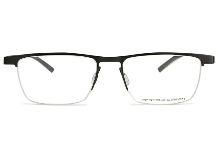 PORSCHE DESIGN ポルシェ デザイン p8377-a マットブラック 伊達(dá) メガネ めがね 眼鏡 度付き メンズ レディース 新品 送料無料