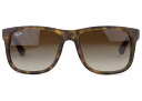 Co Ray-Ban RB4165F 856/13 WXeB JUSTIN noi TOX Ki̔X Y fB[X UVJbg O΍ Vi 