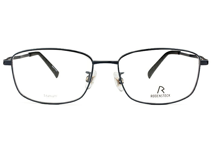 Rakuten - ローデンストック RODENSTOCK R2038 C ネイビー rs2 伊達 度付き メガネ めがね 眼鏡 新品 送料無料 54□16