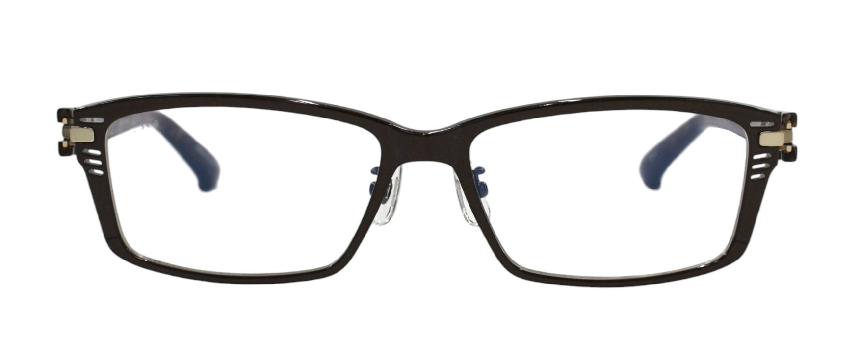 ザックスブルー SAXE BLUE sb-7094 56□16 sb 日本製 伊達 度付き 大きい メンズ スクエア ジェラルミン チタン 老眼鏡 遠近両用 メガネ めがね 眼鏡 新品 送料無料(4)