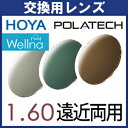 フレーム持ち込み交換用 ポラテック POLATECH 偏光レンズ (2枚一組) HOYA ウェルナ フィールド 1.60 遠近両用