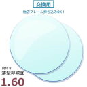 追加用度付き 超薄型両面非球面1.67（2枚・一組）