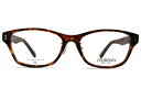 ダーバン D'URBAN DN-9198 c.4 ブラウンデミ 伊達 度付き 日本製 大きい メンズ レディース 老眼鏡 遠近両用 メガネ めがね 眼鏡 新品 送料無料 55□17(4)