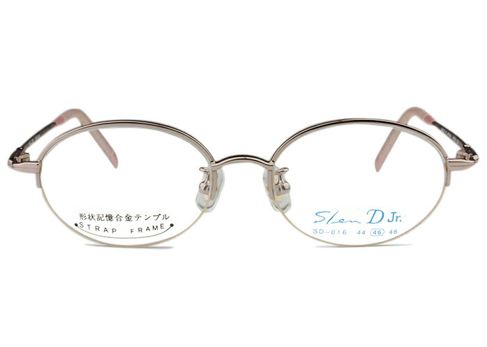 Glasses - スレンディー Slen D sd-016 c.2 ゴールド/ピンク メガネ 眼鏡 伊達 新品 送料無料 sd2