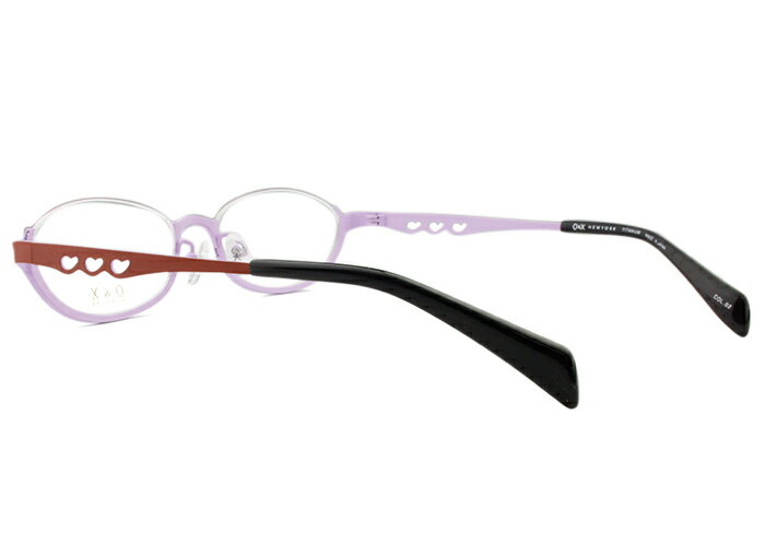 オーアンドエックス/ニューヨークO＆X/NEW YORK アンダーリムot-8045j c.02 ボルドー/プラムアンダーリム メガネ 眼鏡 めがね 伊達 鼻パッド 新品 送料無料