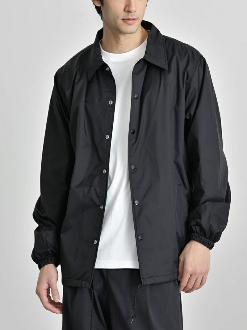 裏地付き ナイロンコーチジャケット