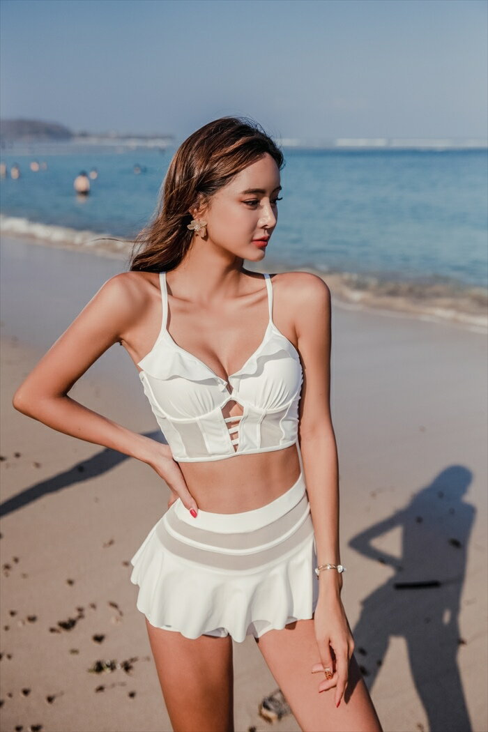 水着 レディース 体型カバー ビキニ タンキニ セット ラッシュガード フィットネス ハイウエスト 大きいサイズ オトナ女子 大人 ママ水着 マタニティ 韓国 シンプル フィットネス水着 ぽっちゃり カバーアップ おしゃれ セパレート 体系カバー 20代 30代 40代 50代 60代 3