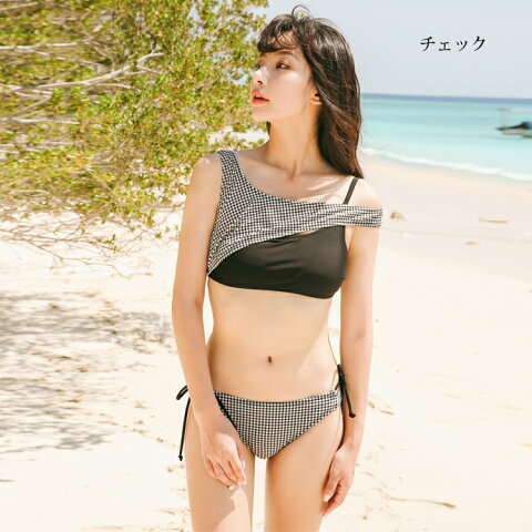 水着 レディース 体型カバー ビキニ セット 大きいサイズ パッド付き セパレート ショートパンツ ハイウエスト 黒 ラッシュガード 小胸 盛れる女子 韓国 シンプル フィットネス ぽっちゃり カバーアップ おしゃれ 体系カバー 20代 30代 40代 50代 60代 2