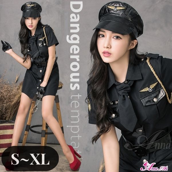 500円オフクーポン配布中 コスプレ ハロウィン 衣装 仮装 S-XL ポリス セクシー 大きいサイズ ポリス 制服 警官 警察 婦人警官 婦警 ミニスカ 男女兼用 コスチューム 可愛い 黒 エロ 過激 超過激 あす楽