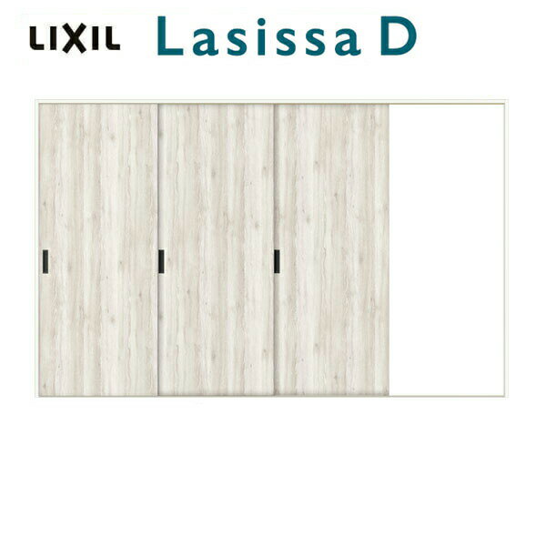 室内引き戸 Vレール方式 3枚建 片引き戸 ラシッサD パレット LAA ノンケーシング枠 3220 リクシル LIXIL トステム TOSTEM 室内ドア 室内引戸 引き戸 片引戸 建材 室内 建具 交換 リフォーム DIY