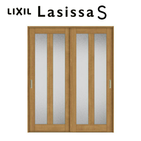 室内引き戸 Vレール方式 2枚建 引き違い戸 ラシッサS LGG ノンケーシング枠 1620/1820 リクシル LIXIL トステム TOSTEM 室内ドア ...