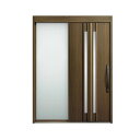 玄関引き戸 リクシル 玄関引戸 エルムーブ2 L14型 片袖 本体鋼板仕様 呼称W169 W1692×H2288mm 玄関ドア 引き戸 LIXIL/TOSTEM...