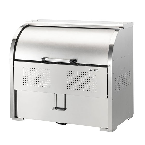 ダイケン クリーンストッカー ステンレス製 800L 非接触開閉仕様 CKS-1307H 間口1300mm ゴミ収集庫