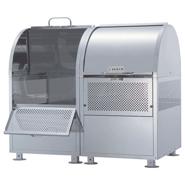 ダイケン クリーンストッカー 21クロムステンレス製 完成品 連結タイプ CKM-TN120R-A 間口1200mm ゴミ収集庫