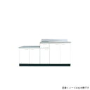 ドルフィン キッチン Bシリーズ ガス台付き流し台 間口170cm 奥行55cm【大阪府送料無料】 カラー3色 BKLG1700NGR