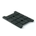 【法人限定】城東テクノ 中大規模木造建築物用キソパッキン 85mm幅 調整ブロック 60個入り ブラック KP-M85B6
