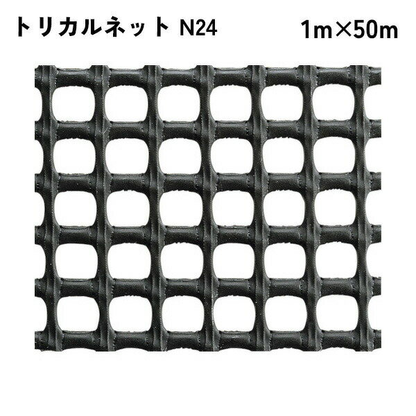 【法人限定】 タキロンシーアイ トリカルネット 50m入り N24