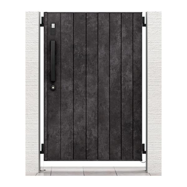 門扉 リクシル 開き門扉AA MM1型 片開き 09-12/09-14/09-16 柱使用 W900×H1200/1400/1600mm LIXIL 開き門扉リフォーム