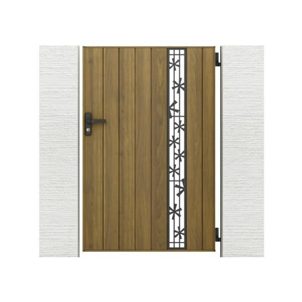 門扉 リクシル 開き門扉AA TS2型 縦桟 片開き 09-12/09-14 埋込使用 W900×H1200/1400mm LIXIL 開き門扉..