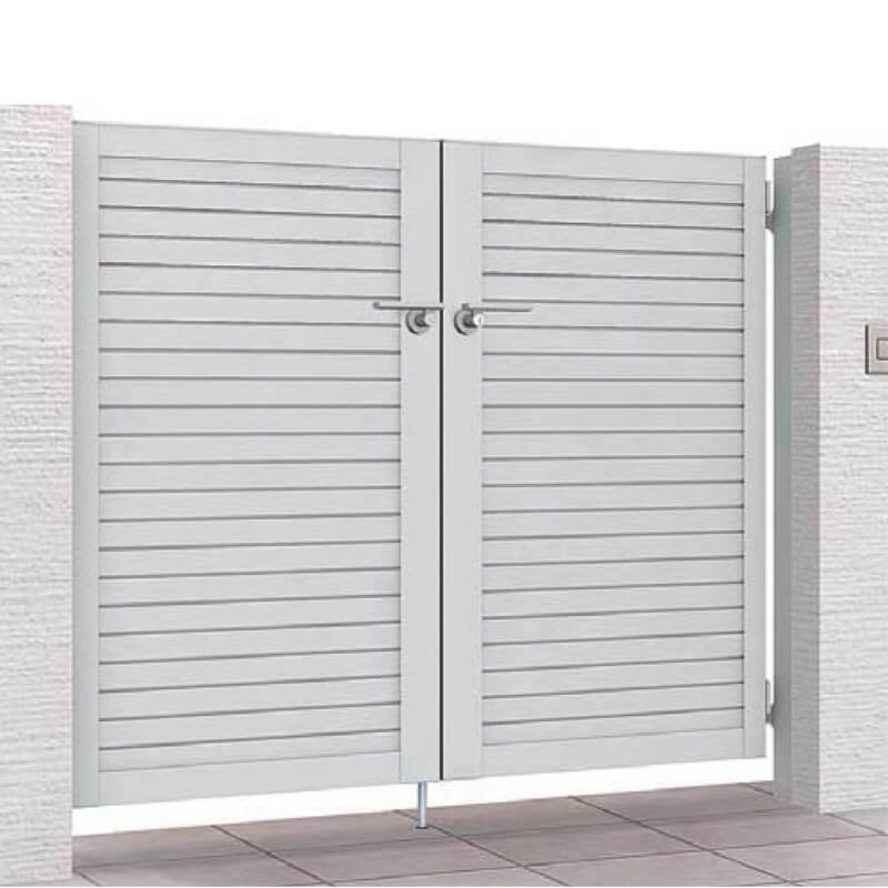 開き門扉AB YM2型 両開き 柱使用 呼称09-12 扉寸法W1800(900+900)×H1200mm リクシル LIXIL 開き門扉 おしゃれ シンプル リフォーム