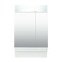 ピアラ ミラーキャビネット 間口W600mm MAR2-602TXS 2面鏡 スタンダードLED 全収納 全高1900mm用 くもり止めなし 洗面台 おしゃれ リクシル LIXIL INAX イナックス