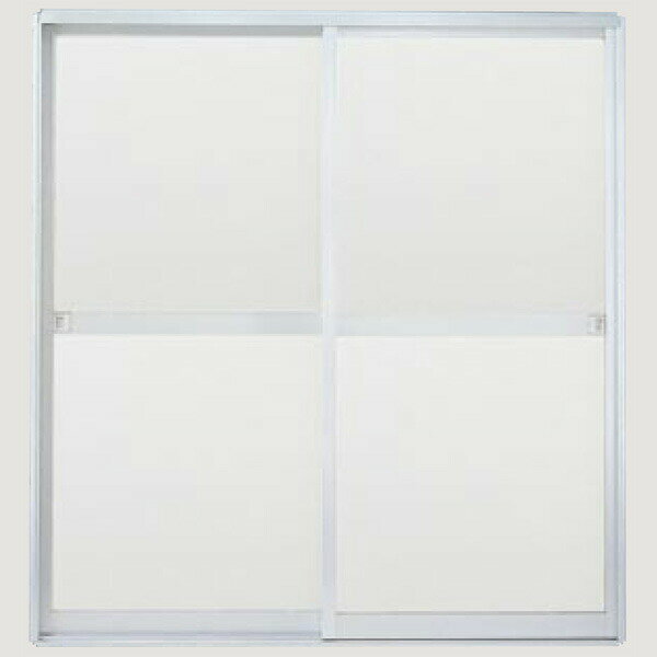 浴室引戸(引き戸) 枠付 引き違い戸 樹脂パネル H-16-18 W1670H1818 LIXIL/リクシル アルミサッシ 引違い