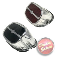 バイクLEDテール汎用ハーレー風/【レッドレンズ・スモークレンズ選択】/ソフテイル/FLSTSB/2008-2011互換/アメリカン/DS/XV/マグナ/スティード/FLHX/FLHTC