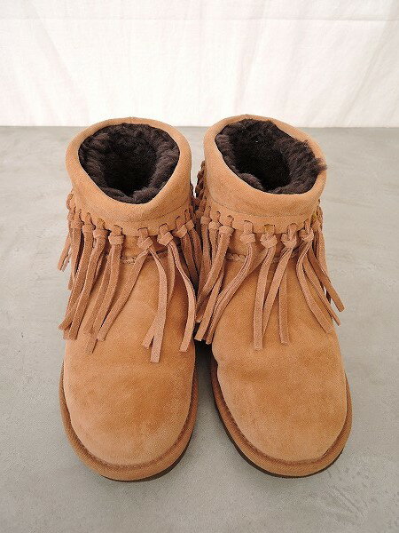 アグ UGG WYNONA FRINGE フリンジブーツ5/22 USA5/UK3.5/EU36/JAPAN22【中古】【91J91】【高価買取中】