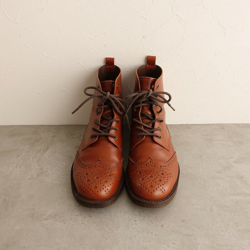 トゥービーバイアニエスベー To b. by agnes b. レザーレースアップショートブーツ L/24 L【中古】【03C12】【高価買取中】