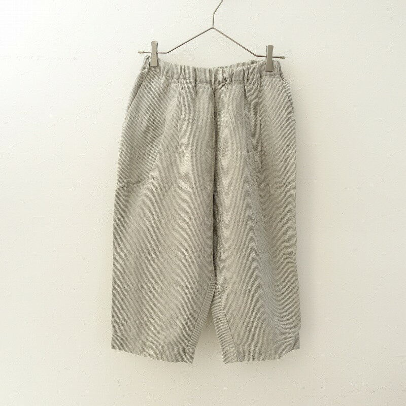 ゴーシュ リネンコットンストライプサルエルパンツ 2【中古】【41D12】【高価買取中】