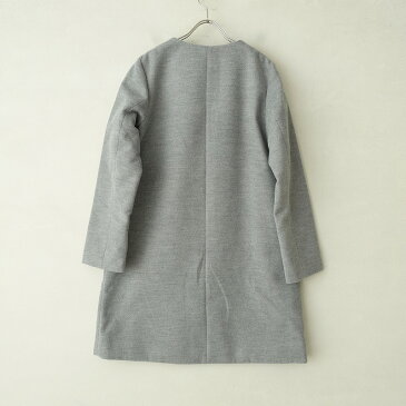 サマンサモスモスブルー SM2 blue ノーカラーメルトンコート M【中古】【22J12】【高価買取中】